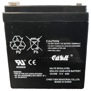 Nueva Batería de <span class=keywords><strong>Alarma</strong></span> Recargable Auténtica PLC Casil CA1240 12V 4AH <span class=keywords><strong>ADT</strong></span> *Producto de Automatización* Grandes Ahorros - Product Image 1