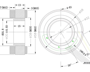 <span class=keywords><strong>Moteur</strong></span> Servo Cubemars RI60 sans balais et sans cadre, à faible effet de recul, haute réactivité, à arbre creux, pour articulation de cobot – Vente directe usine - Product Image 5