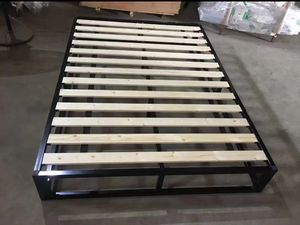 Materasso fondazione forte supporto camera da letto mobili in metallo telaio del letto con doghe in legno Full Queen <span class=keywords><strong>Size</strong></span> Base del letto - Product Image 3