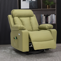 Chaise de canapé inclinable simple moderne avec fonction extensible Newest Comfort Relaxer Lounge PU Metal Frame for Living Room