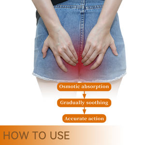 Crème à base de plantes chinoise rapide externe 15g hémorroïdes Fissure pommade crème - Product Image 5