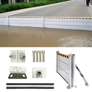 Barrera y Compuerta de Control de Inundaciones Portátil de Aluminio - Fácil de Instalar, Desmontable, Tamaño y Longitud Personalizables - Product Image 2