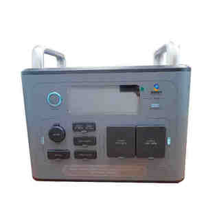 เครื่องกำเนิดไฟฟ้าแบบพกพา กำลังไฟสูง 1500 วัตต์ คลื่นไซน์บริสุทธิ์ แบตเตอรี่ LiFePO4 ความจุ 2500 วัตต์ชั่วโมง พร้อมแผงโซลาร์เซลล์ 500 วัตต์ กันน้ำ ชาร์จเร็ว - Product Image 2
