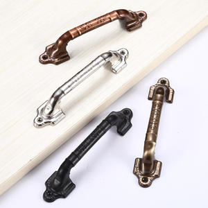 Double Hole Zinc Alloy Modern Bedroom Cabinet <b>Drawers</b> Dresser Wardrobe Handles Black Gold Knobs Durable Living Room Apartment - Product Image 6