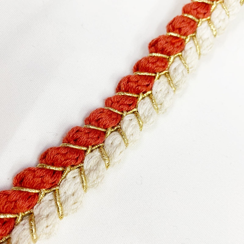 Red-1.5cm-80yard/rotolo di albicocca