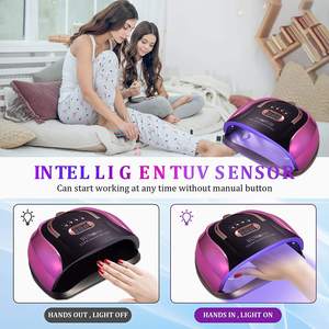 Lámpara de Uñas LED UV Eléctrica de 256W con 57 LED, Tiempo de Curado de 30s, Temporizador Automático para Secar Uñas de <span class=keywords><strong>Gel</strong></span> y Herramientas de Manicura - SUNC 4PLUS - Product Image 3