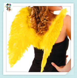 <span class=keywords><strong>Ali</strong></span> di <span class=keywords><strong>piume</strong></span> d'angelo di colore rosso angelico Devilish fatte a mano <span class=keywords><strong>con</strong></span> alone HPC-0863 - Product Image 4