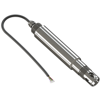 Sensor de Conductividad Industrial de Acero Inoxidable 316L, Sonda EC Sumergible IP68 YG-AP-30