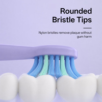 Brosse à dents électrique sonique oscillante IPX7 pour adultes, poils Dupont, tête de brosse souple, Type-C, marque OEM, étiquette privée, ventes en vogue
