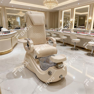 <span class=keywords><strong>Sillón</strong></span> de <span class=keywords><strong>Pedicura</strong></span> y Manicura Eléctrico <span class=keywords><strong>Profesional</strong></span> sin Tuberías, Reclinable, para Salón de Uñas - Product Image 3