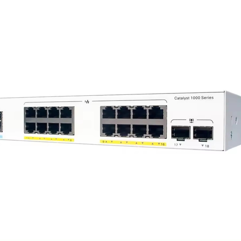 24 Gigabit Ethernet PoE+ Ports C1000 Series Network Switch C1000-24PP-4G-L