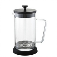 Cafetière expresso anti-explosion 1000 ml – Idéale pour les pauses café au bureau, les rituels du thé de l'après-midi – Logo personnalisé – Presse française