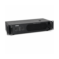 Amplificateur stéréo professionnel HKNC HG-A2500 de classe AB 500W *2 avec audio haute résolution, construction métallique pour auditorium, église, théâtre