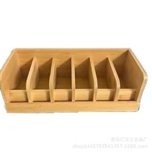 Bamboo Belt <b>Box</b> Men's Belt Display <b>Storage</b> Organizer Rectangular Standing Type <b>Drawer</b> Organizer For Wardrobe Sock Tie <b>Storage</b> - Product Image 4