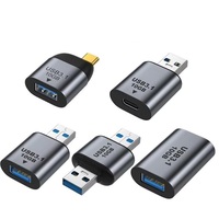 Hochgeschwindigkeits-Audio/Video USB 3.1 zu Typ-C Adapter Lade- und Datenübertragungskonverter 10 Gbps USB Stecker/Buchse Ausgang