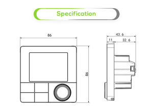 <span class=keywords><strong>Thermostat</strong></span> de salle intelligente 2022, application TUYA, fonctionne avec Alexa, google home, wifi, <span class=keywords><strong>chaudière</strong></span> chaude, prix <span class=keywords><strong>d</strong></span>'usine - Product Image 4