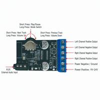 Carte d'amplificateur audio sans fil double canal 25W PCBA pour l'automatisation industrielle
