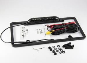 170 Độ Góc Rộng Không Thấm Nước <span class=keywords><strong>LED</strong></span> Hồng Ngoại Tầm Nhìn Ban Đêm USA Số Giấy Phép Khung Tấm Xe Xếp Sao Lưu Máy Ảnh - Product Image 6