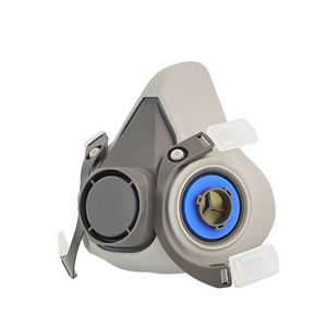 Demi-<span class=keywords><strong>masque</strong></span> respiratoire réutilisable en silicone avec filtre <span class=keywords><strong>Masque</strong></span> à <span class=keywords><strong>gaz</strong></span> pour le dépoussiérage - Product Image 3