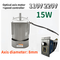 Motorreductor PLC de 15W AC 220V 110V con Eje Óptico y Controlador de Velocidad al por Mayor