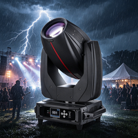 Projecteur Beam à tête mobile haute puissance 600W, température de couleur 7800K, écran TFT, personnalisable haut de gamme pour studio TV