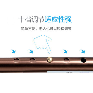 ไม้เท้าอลูมิเนียมอัลลอยด์พร้อมด้ามจับกันลื่นน้ำหนักเบาสำหรับการฟื้นฟูสมรรถภาพผู้สูงอายุและการใช้งานกลางแจ้ง - Product Image 2