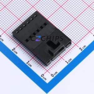 X9556HF-06-PT Housing (Wire-to-Board / Wire-to-Wire) P=2.54mm Connector 1x6P 2.54mm 1 6 - Product Image 1