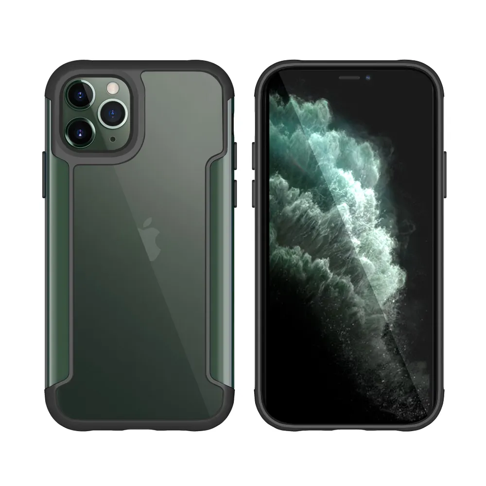 Shockproof For iPhone X Case Acrylic Transparent Clear Phone Cases Cover For iPhone 10 X Xs Max Xr Case