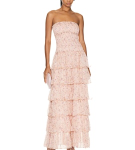 Fashion Layered Chiffon Dress - 2025 New Style