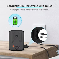 Entraîneur de chien à ultrasons intelligent Dispositif de contrôle des aboiements rechargeable Couleurs personnalisées Matière plastique pour un dressage efficace des chiens