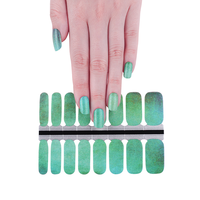 Bandes de vernis à ongles non toxiques, autocollants pour la décoration des ongles, enveloppes de manucure longue durée pour salon et usage domestique
