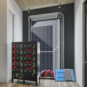 Raf pil ev enerji tam komple Set güneş sistemi 5KW 10KW 15KW 20KW 25KW 30KW kapalı ızgara hibrid güneş enerjisi sistemi - Product Image 1