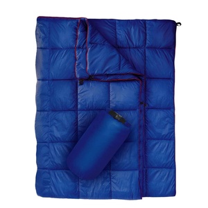 Portable Camping hiver pique-nique couverture personnalisée imperméable léger compressible gonflé Camping en plein air randonnée <span class=keywords><strong>voyage</strong></span> vers le bas couverture - Product Image 4