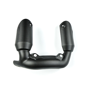 AKOSO 100% Fibre de Carbone Pré-imprégnée Autoclavée à Sec, Protection Thermique pour Tuyau d'Échappement de <span class=keywords><strong>Moto</strong></span> Ducati Panigale V2 2025 2026 - Product Image 3