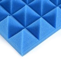 Panneaux muraux acoustiques en mousse pyramidale écologiques à prix bas, vendus directement par l'usine, pour hôtel, studio, contrôle du bruit