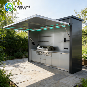Cocina Exterior Desmontable de Primera Calidad, Resistente a la Intemperie, Cocina Exterior al por Mayor - Product Image 2