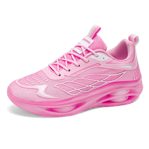 Women's Lightweight <b>Soft</b> Anti-Slip Running <b>Shoes</b> Comfortable Lace Closure Fashionable All Seasons Daily Commuting Walking - Product Image 2