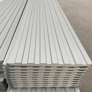 Paneles <span class=keywords><strong>Sándwich</strong></span> de <span class=keywords><strong>Poliuretano</strong></span> para Techos, <span class=keywords><strong>Aislamiento</strong></span>, Almacenes Exteriores, Acústica, Paneles de Fachada - Product Image 4