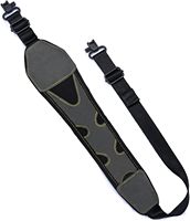 Sangle en néoprène large et confortable avec rembourrage et pivotants, support de lunette à deux points pour la chasse en extérieur