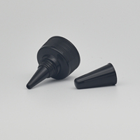 Vente en gros 32/410 bouchon compte-gouttes en plastique 18mm 20mm 24mm 28mm bouchon presseur bouchon de bouteille de ketchup bec de colle couvercle de bouteille avec doublure