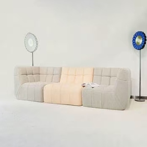 OEM fabbrica di alta qualità divano divano in schiuma a tre posti divano senza braccioli divano da pavimento rimovibile <span class=keywords><strong>e</strong></span> lavabile in lavatrice - Product Image 5