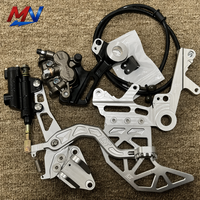 Kit de support de frein arrière hydraulique flottant à double étrier CNC Surron Ultra Bee 240 mm pour l'assemblage Talaria MX3 MX4 MX5