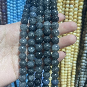 En gros 8/10mm synthétique <span class=keywords><strong>Pierre</strong></span> fissure looseDIY Bracelet À <span class=keywords><strong>La</strong></span> Main Fabrication <span class=keywords><strong>de</strong></span> Bijoux - Product Image 5
