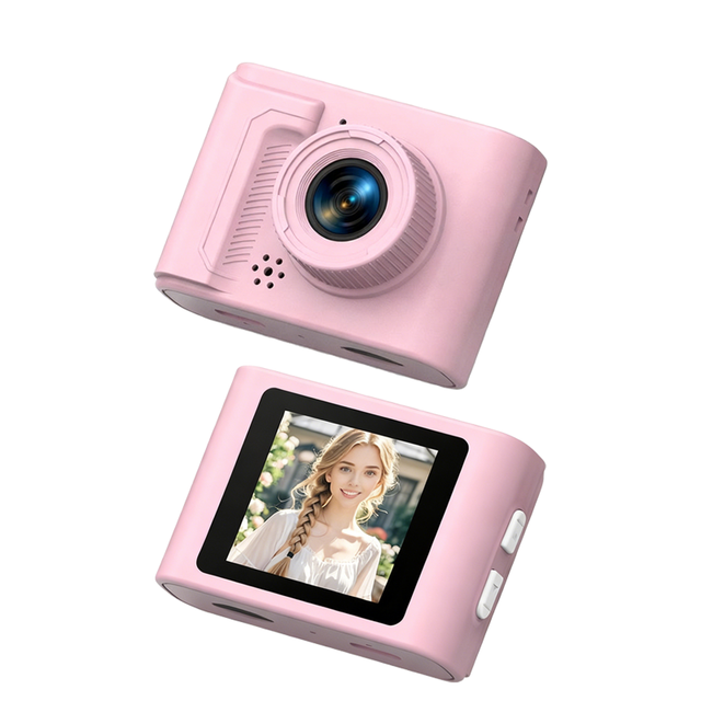AC07 Mini Thumb Digital Camera 1.54 Inch Multiple Colors Tiny Ultra Compact CMOS 1080P 200mAh Travel Vlogging Pocket Camera