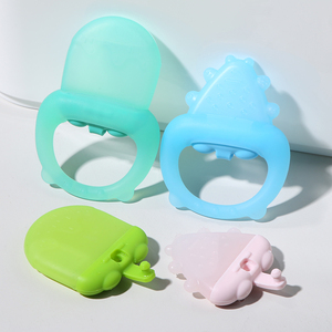 Đồ Chơi Mọc Răng Dạng Kem Hình Tam Giác Cấp Thực Phẩm Không Chứa Bpa Thiết Kế Mới Có Kết Cấu Có Thể Đổ Đầy Nước Cho Bé - Product Image 2