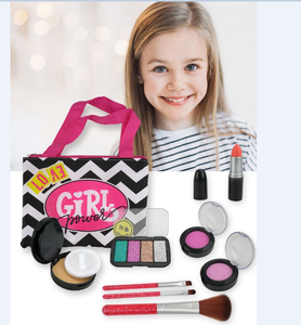 Il mio Primo <span class=keywords><strong>Principessa</strong></span> Lavabile Make Up Set Finta di Trucco per le Ragazze-sacchetto di Trucco Giocattoli per le Ragazze con Comesmetic - Product Image 1