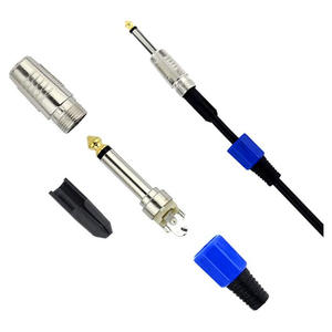 Conector de Audio y Video Mono de 6.35mm para Montaje en Panel con Aislamiento en Colores Azul, Verde, Rojo, Amarillo y Negro - Product Image 3