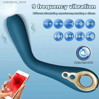 Vibrateur G-Spot avec 9 modes de vibration et chauffage, vibrateur endoscopique, machine sexuelle contrôlée par application pour clitoris avec caméra HD sans fil