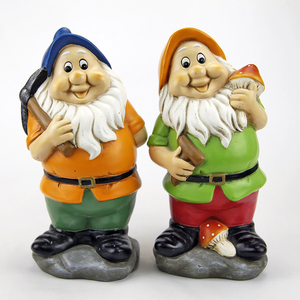 Gnomo in <span class=keywords><strong>Ceramica</strong></span> dei 7 Nani 10 1/4 Pollici Decorazione Casa/Giardino/Pianura/Salvadanaio - Product Image 4