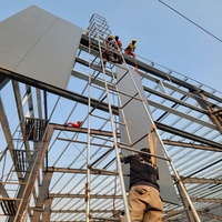 LIYOU - Estructura de Acero de Gran Envergadura para Talleres Industriales, Diseño Personalizado, Galpones Metálicos, Edificio de Acero Estructural de Alta Resistencia